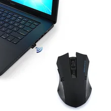 2,4G мини Портативная Беспроводная USB Лазерная игровая мышь тишина для ПК ноутбука компьютера геймера QJY99