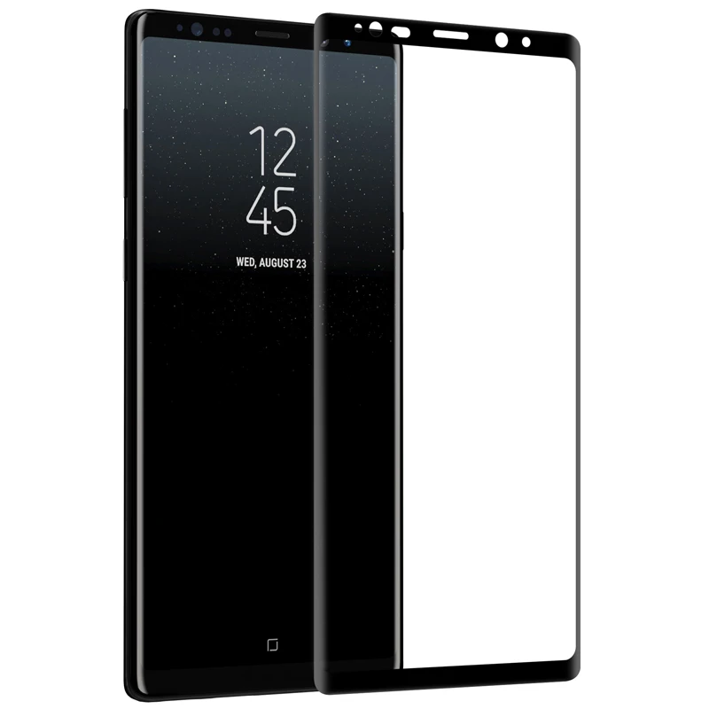 

Tempered Glass Full Screen Protector For Samsung Note 9 Clear 9H Hardness Front Film For Samsung note 9 Ultra Thin 2pcs/lot