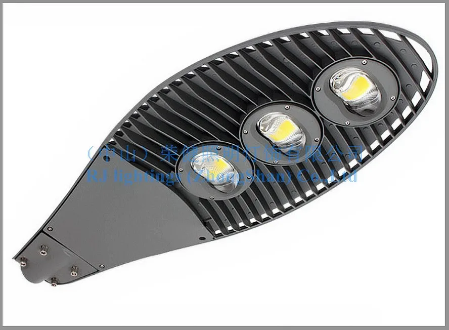 Дизайн светодиодный Лампа уличного освещения светодиодные уличные лампы IP65 50 W/100 W/150 W AC85V-265V 50 Гц/60 Гц двойной уход за кожей лица радиатор стиль RJ-LS-M