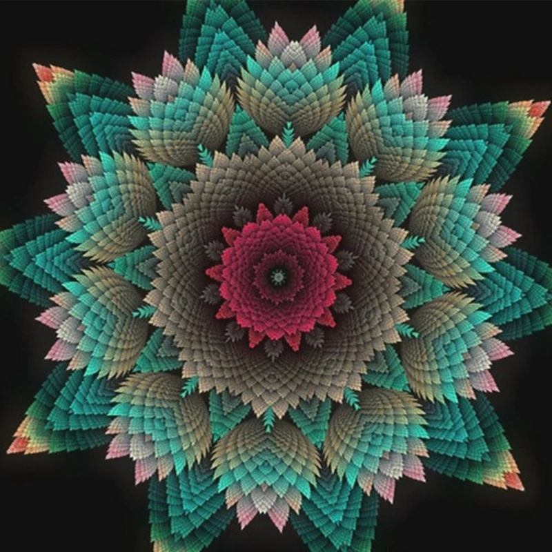 

Customize Diamond Painting Diy Diamond Embroidery Mandala Square Diamond Mosaic Pasted Cross Stitch Craft Needlework Mandala