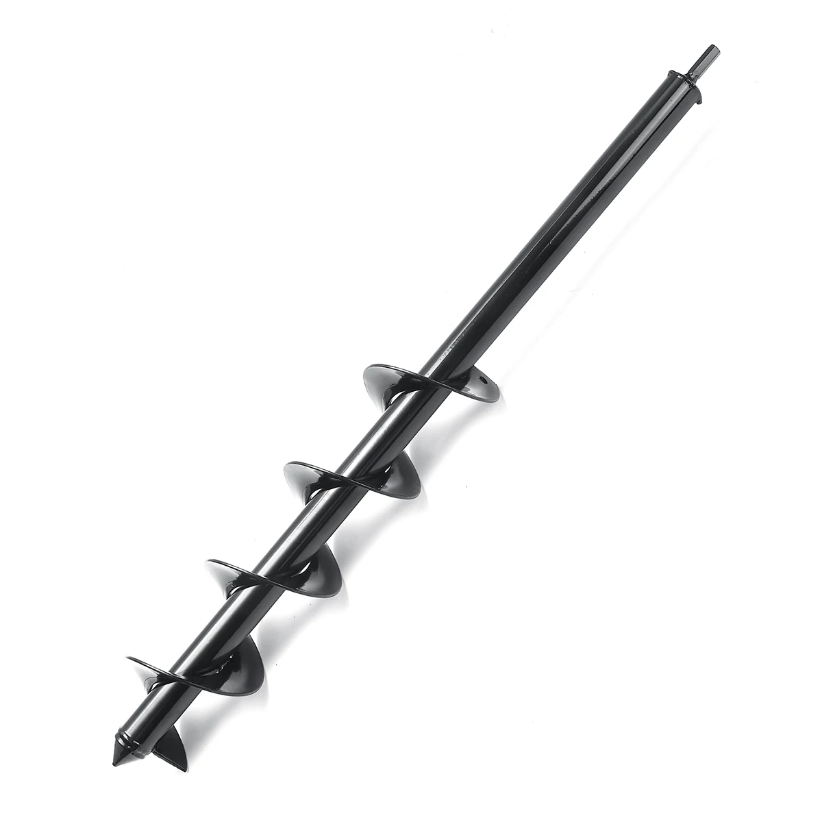 

60X8 Auger Drill Bit Power Garden Planter Augers Shaft Planting Hole Chamfer Reamer Woodworking Power Tools