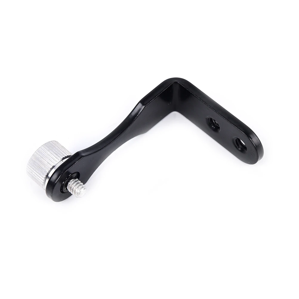 L Shape Metal Binocular Adapter Mount Tripods Bracket Adapter For