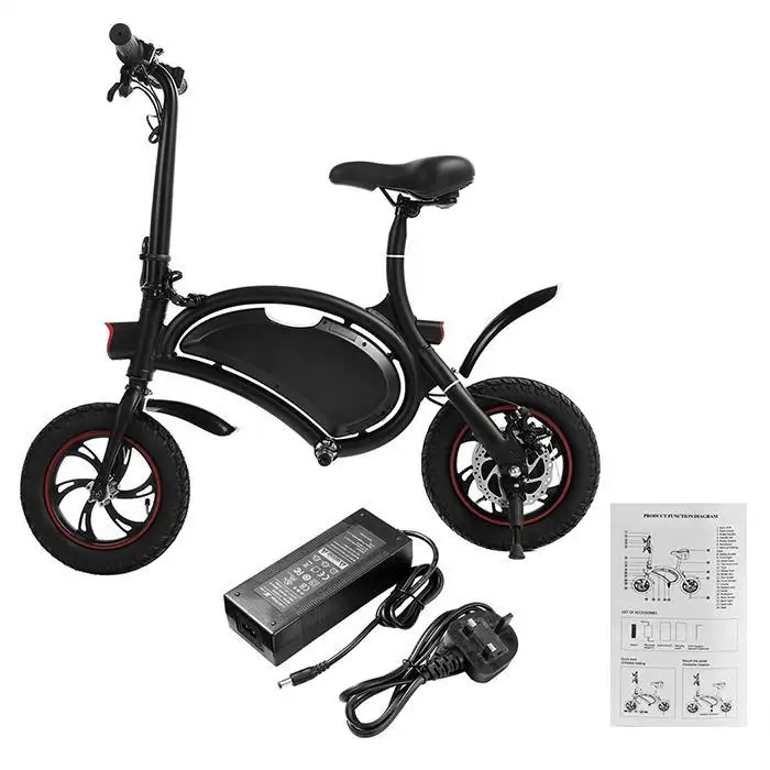  Electric Bike Foldable Electric Power Mountain Bicycle with Lithium-Ion Battery Electric Bicycle
