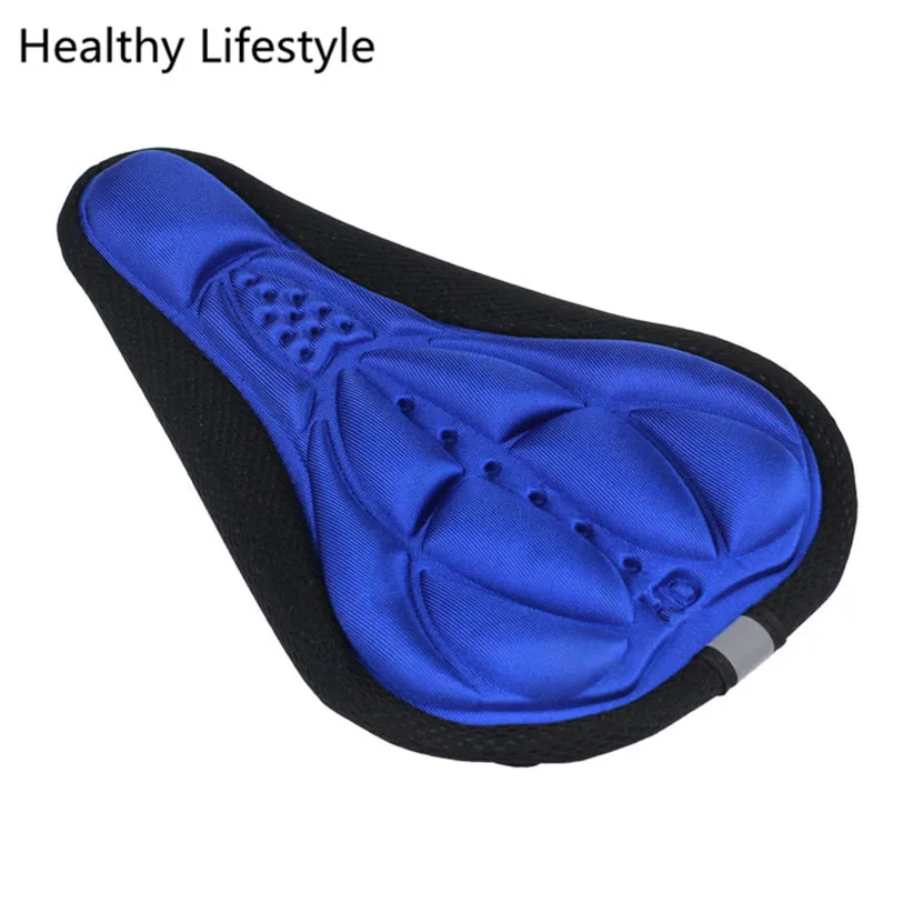 Best 1PC 2018 Cheapest High Quality MTB Road Cycling Bike 3D Silicone Gel Pad Seat Saddle Cover Soft Cushion Bike Accessories July 12 4