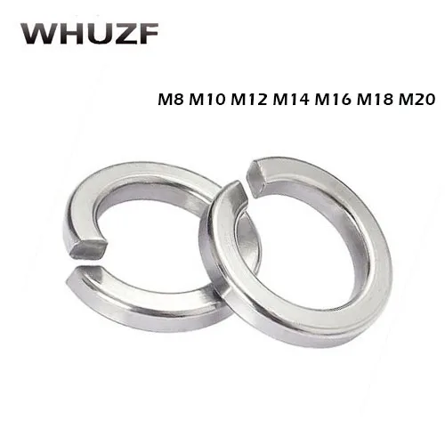 

DIN127 GB93 M8 M10 M12 M14 M16 M18 M20 304 Stainless Steel Shells Pad Spring Lock Washer Elastic Gasket HW007