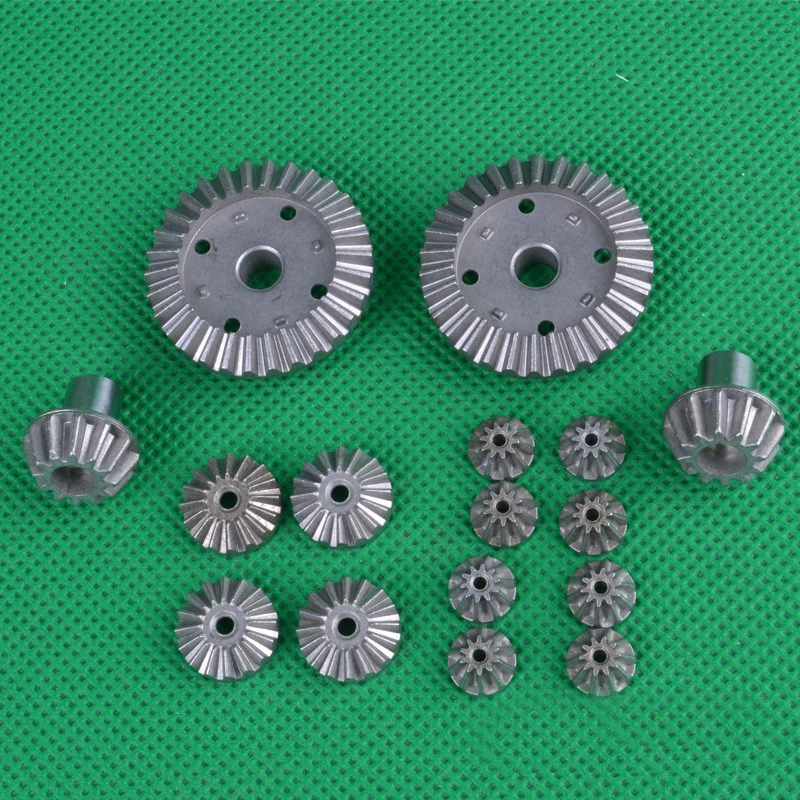1Set WLtoys 12428 Metal Differential Gear Upgrade Reduction Bevel Gears for 1/12 Desert Falcon RC Cars OP Accessories | Игрушки и хобби
