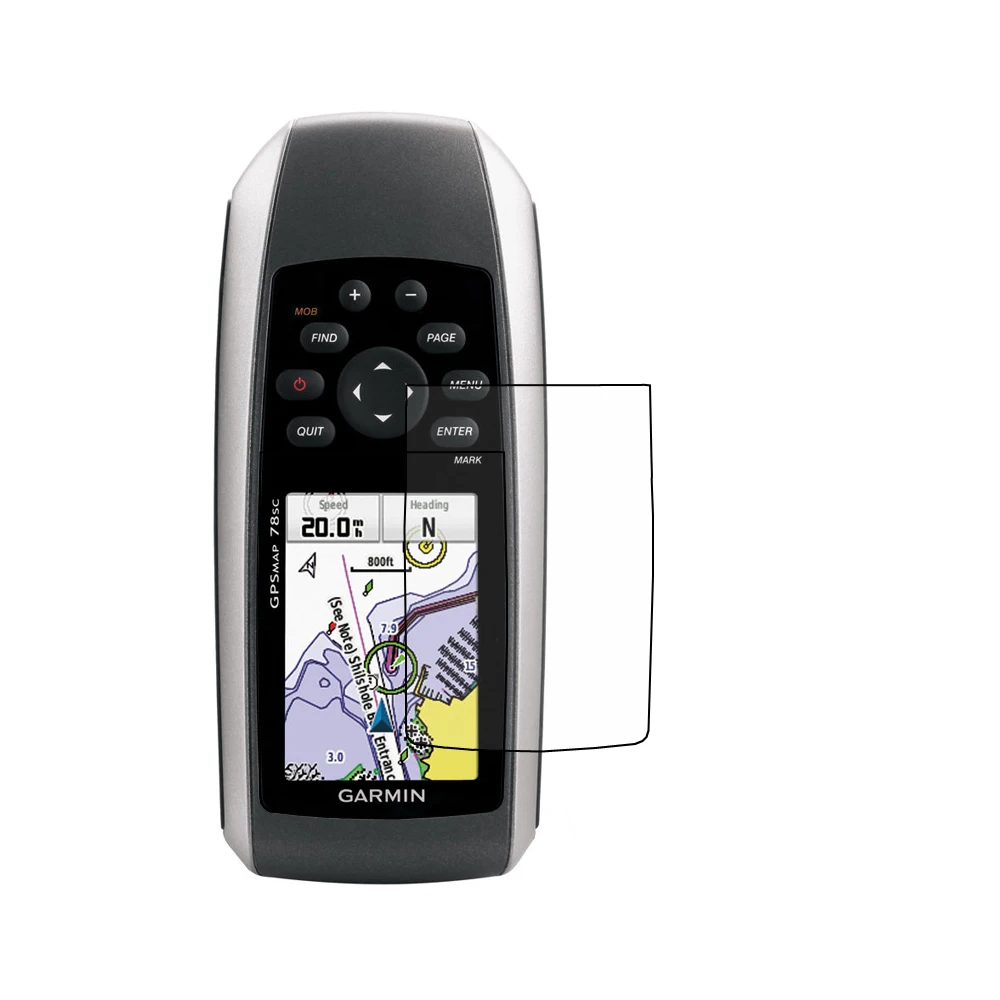 

3pcs Clear LCD Anti-Scratch Shield Film Screen Protector Cover for Handheld GPS Garmin GPSMap 78 78sc Accessories