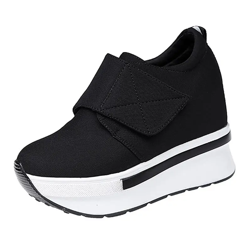 Summer Women Sneakers Wedges Casual Shoes Anti Slip Breathable Shoes Female Increase Height Zapatillas Deportivas Mujer цена Summer Women Sneakers Wedges Casual Shoes Anti Slip Breathable Shoes Female Increase Height Zapatillas Deportivas Mujer цены онлайн