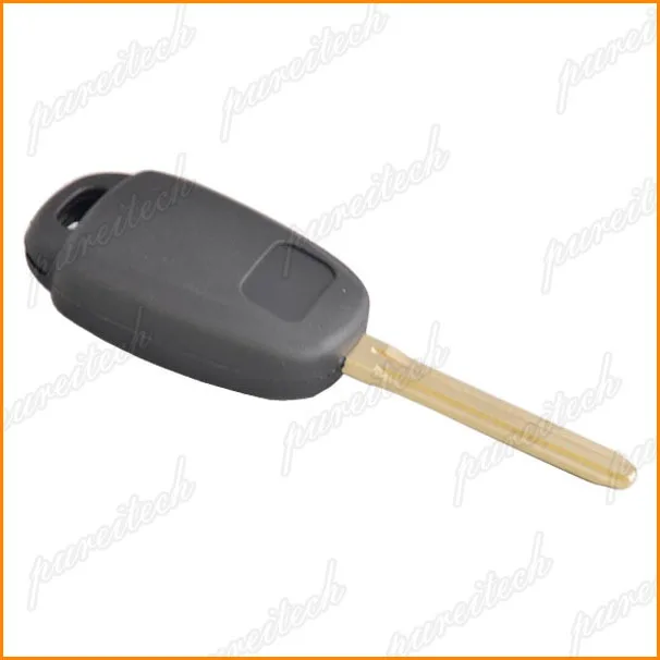 PREISEI 25 шт./лот черный 2 Автомобильный ключ с кнопкой дистанционного управления Чехлы для toyota с лезвие toy43 без логотипа