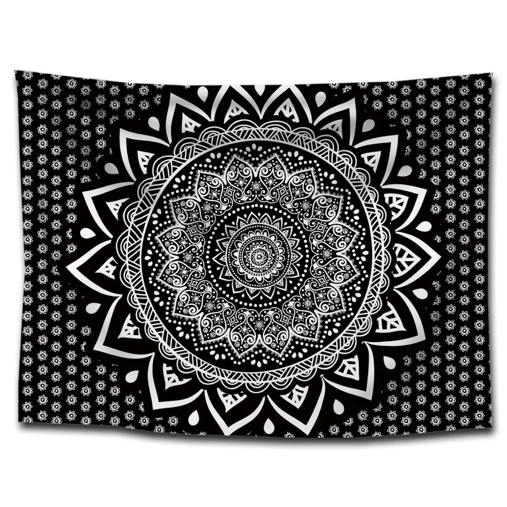 

Mandala tapestry tarpaulin blankets tapestry background cloth beach towel home paintings decorative tablecloth factory