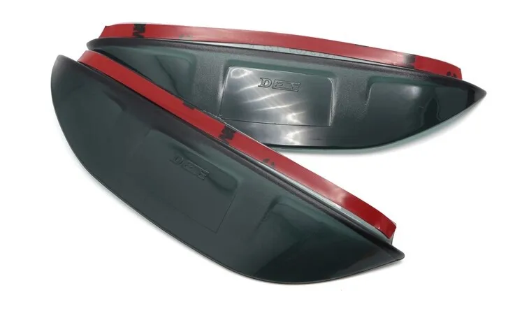 2 шт./компл. ABS черный Зеркало заднего вида с защитой от дождя щит Шестерни крышка Стикеры для Honda Vezel вариабельности сердечного ритма HR-V XRV Аксессуары