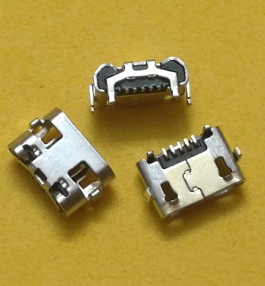 

10pcs Mini Micro USB DC Charging Socket Port Connector power dock plug for Alcatel Pixi 4 One Touch OT-4034