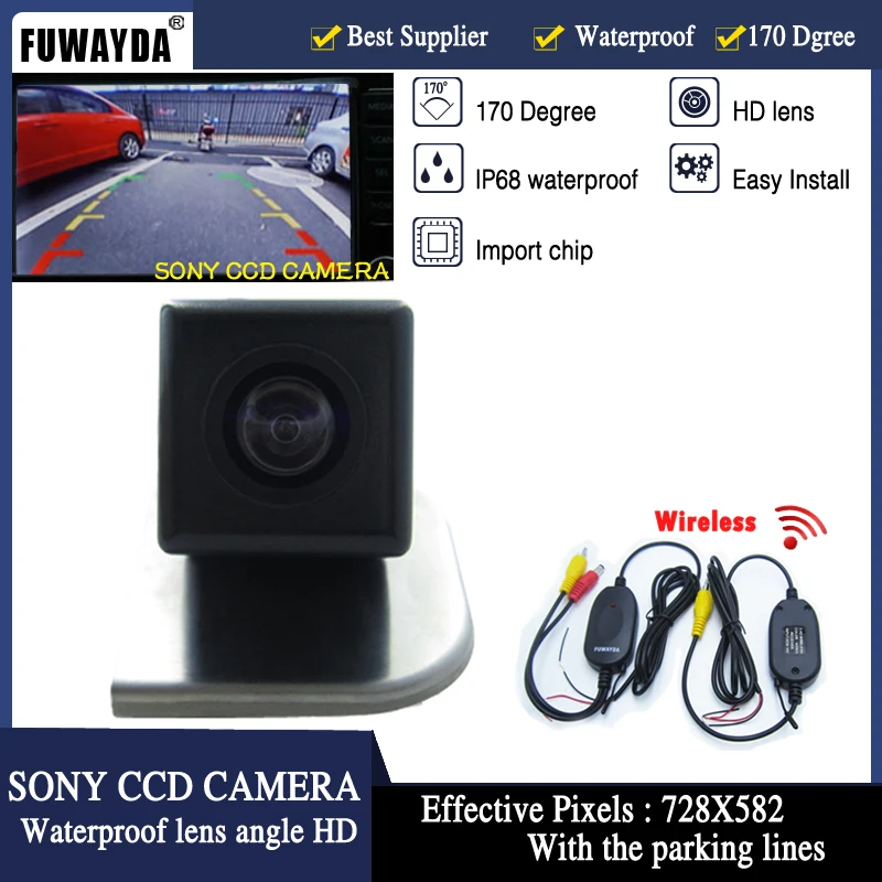 Автомобильная камера заднего вида FUWAYDA с чипом HD CCD для 2012 Ford Focus Hatchback / Sedan
