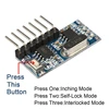 QIACHIP 433 Mhz RF Remote Controls Transmitter and 433mhz RF Relay Receiver Switches Module Wireless 4 CH Output Learning Button ► Photo 2/6