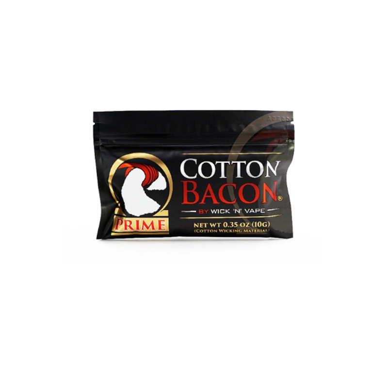 youthvape органический хлопок для Ecigarette rebuildable RDA RBA DIY распылитель пара хлопок очистки Замена - Цвет: Prime Bacon Cotton