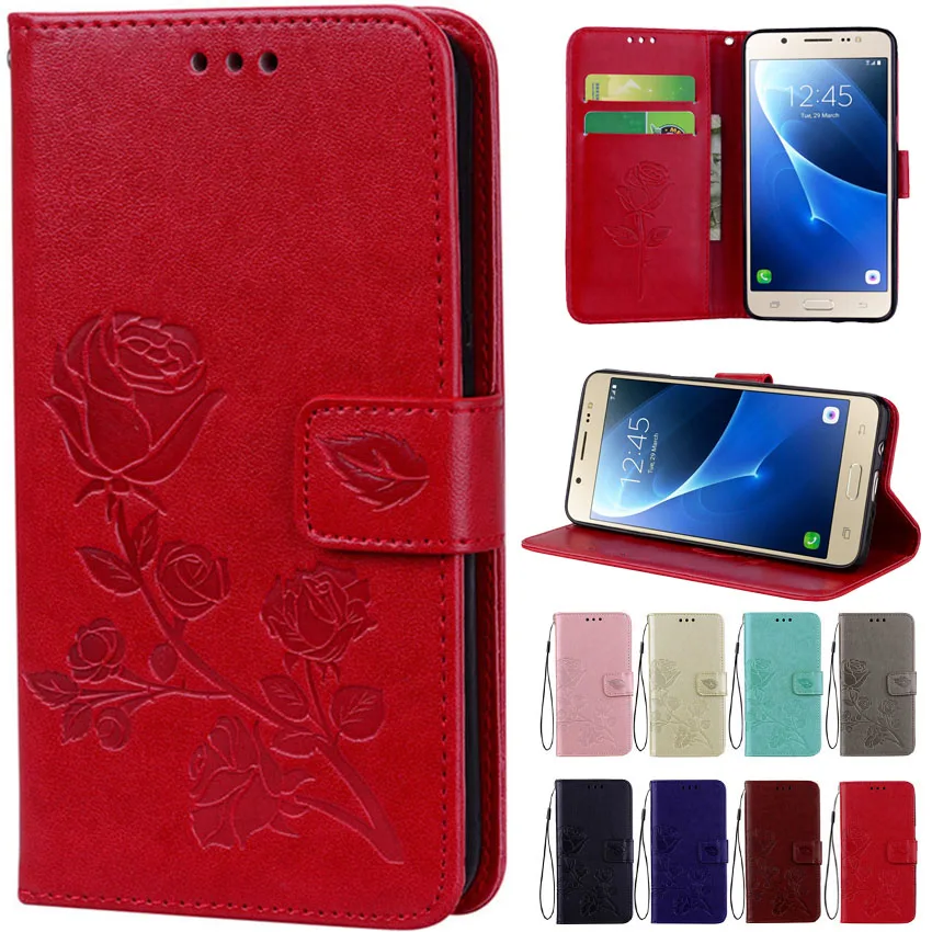 

Luxury Retro Flip PU Leather Wallet Phone Kickstand Case For SAMSUNG Galaxy J120 J310 J510 J710 2016 J330 J530 J730 G530 Cover