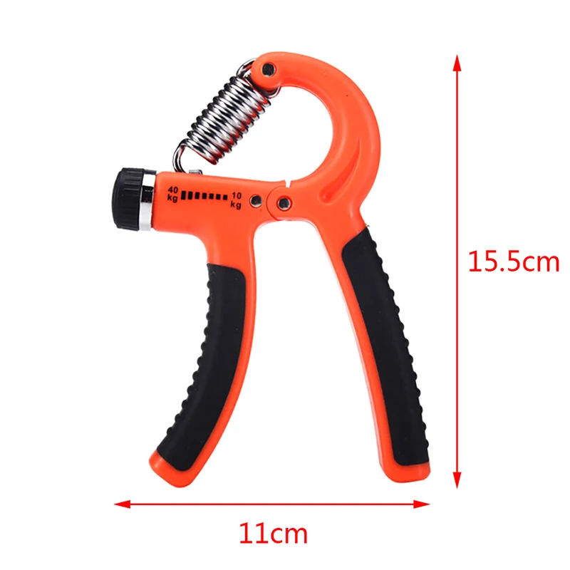 10-40 кг Регулируемый тяжелый захват фитнес ручной тренажер сцепление FatGrip наручные увеличивающий силу Весна Зажим для пальца кистевой эспандер