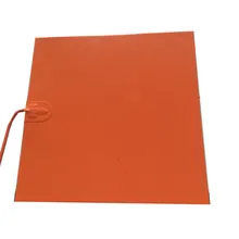 110V 220V 1500W 600X600 мм Силиконовые грелки с 3 м PSA и NTC 100 к термистор 1000 мм одножильный провод для 3D-принтеры радиатор