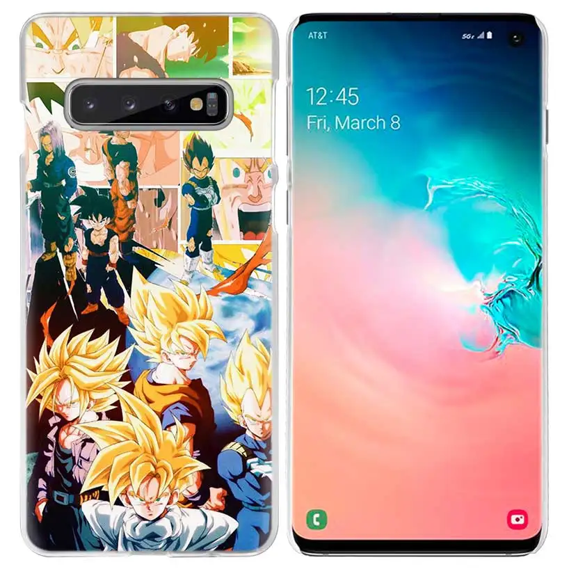 Goku Dragon Ball Z чехол для samsung Galaxy S10 5G S10e S9 S8 M40 M30 M20 M10 J4 J6 плюс J8 Note 8, 9, 10, аниме чехол для телефона pc - Цвет: 05