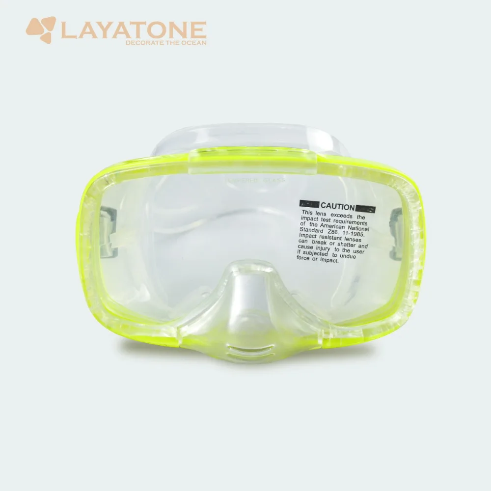 LayaTone маска для дайвинга Подводная Рыбалка очки для подводного плавания полноразмерная маска для дайвинга с одним видением маска для подводного плавания маска для дайвинга для взрослых