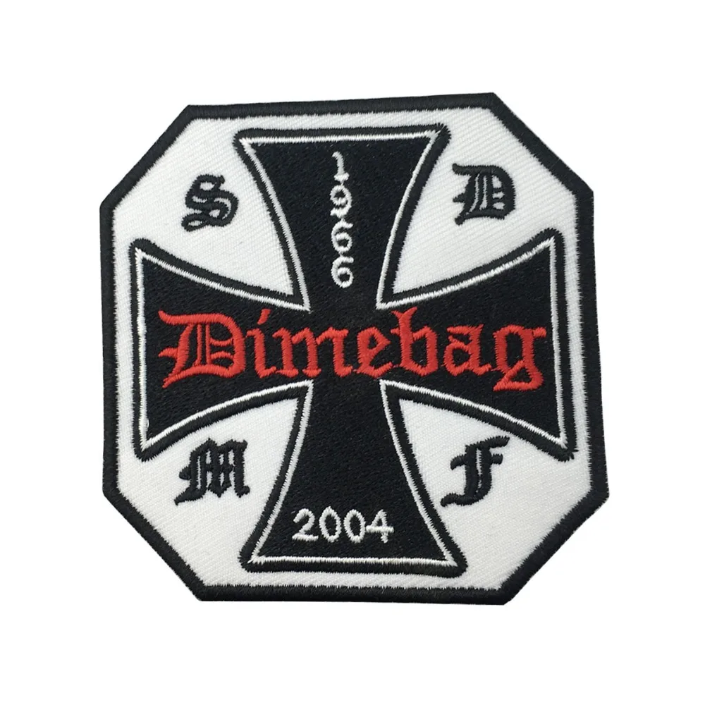 2018 Popular Black Symbol Embroidered Patches For Clothing Fashion Decoration (1)