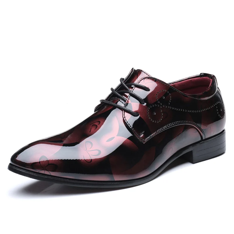 COSIDRAM Patent Leather Oxford Shoes 