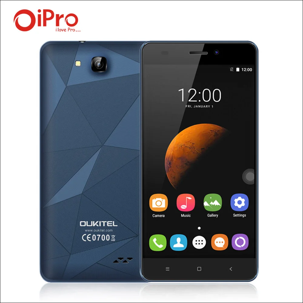 Oukitel C3 Cellphone Android 6 0 MTK6580 Quad Core Smartphone 1G RAM 8G ROM 5 0