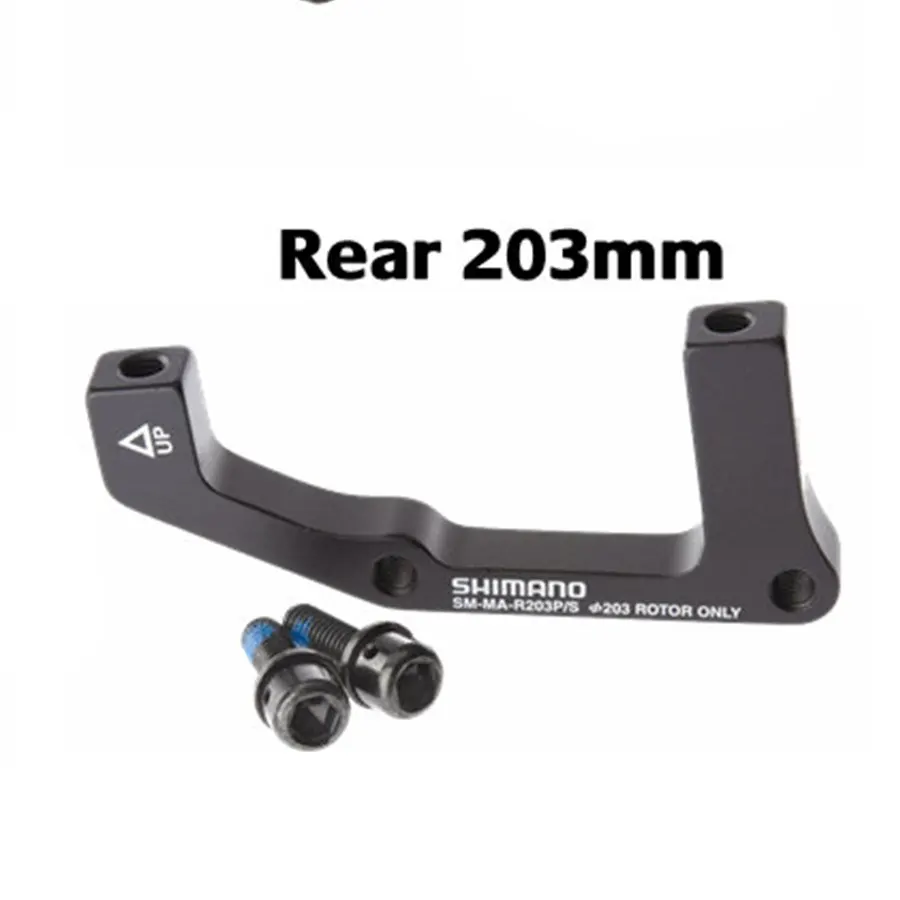 Shimano SM-MA тормозной ротор дисковый адаптер 180 мм 203 мм R180P/S, R203P/S, F180P/P, F203P/P применяется RT86 RT81 RT56 - Цвет: SM-MA-R203PS