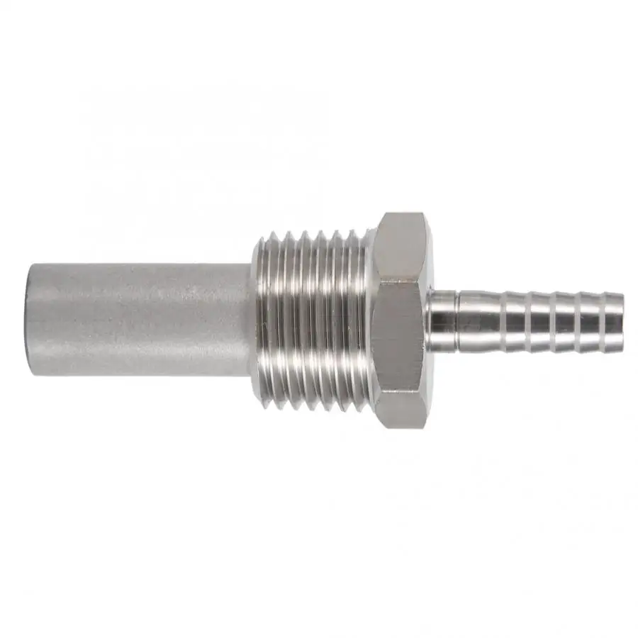 Кислородный камень 1/2 &quotMPT 1/4&quot встроенный Барб для газировки аэрации домашнего