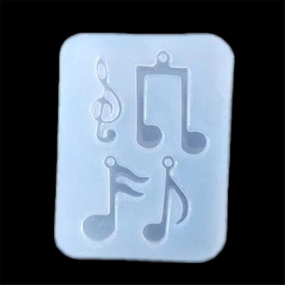 

Musical Note Shape DIY Pendant Tools Jewelry Accessories Epoxy Silicone Mold Mobile Phone Decoration Molds Chocolate Cake Mould