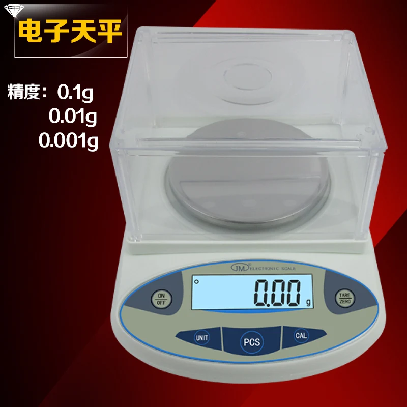 Ювелирные весы электроники, весом 0.001 г, 0.01 г 0.1 г Грамм