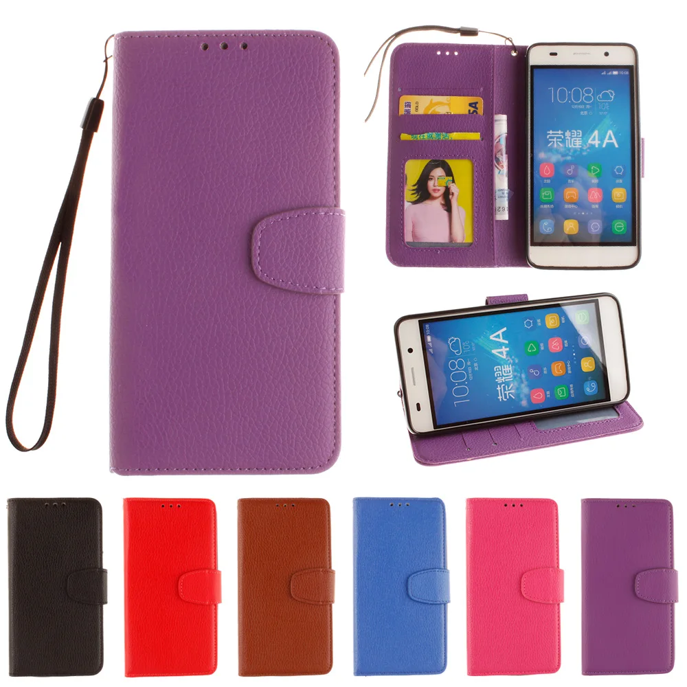 Flip Case For Huawei Y6 Y 6 SCL U21 U31 L21 L32 Huawei Honor 4A SCL U21
