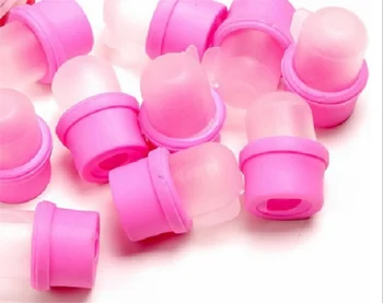 

10 Pcs Wearable Nail Soak Polish Remover DIY Nail Art Tool Acrylic UV Gel Polish Remover Soaker Clip Soaker Caps /by dhl 100sets