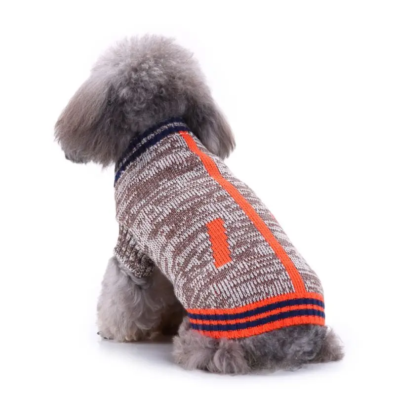 Puppy Dog Knit Sweater Pet Cat Warm Winter Classic Sweaters Knitted