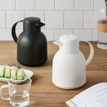 

Glass Liner Vacuum Flasks Thermoses High Capacity Insulation Pot Glass Liner Water Thermos Bottle Dormitory For Household
