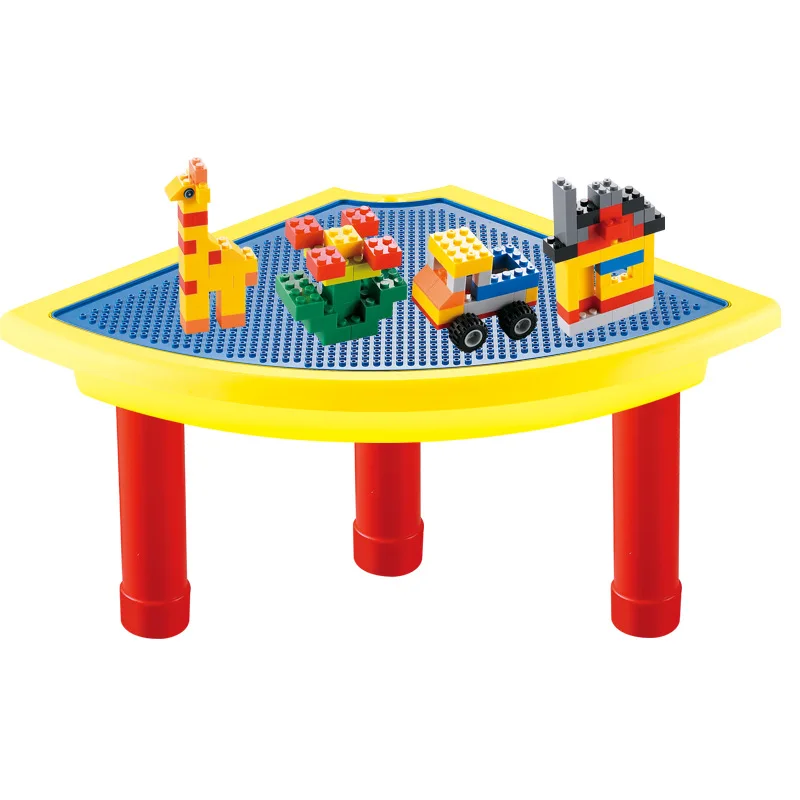

Children's Multi-function Table Fan Type Small Particles Baseplate Building Block compatible legoed toys Learning & Writing Desk