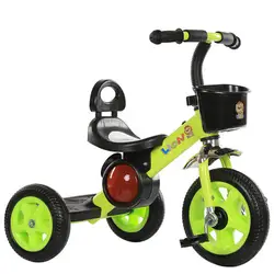 Детский трехколесный велосипед с музыкой От 1 до 6 лет детский велосипед Детские игрушки трайк вспенивание колеса три колеса коляски
