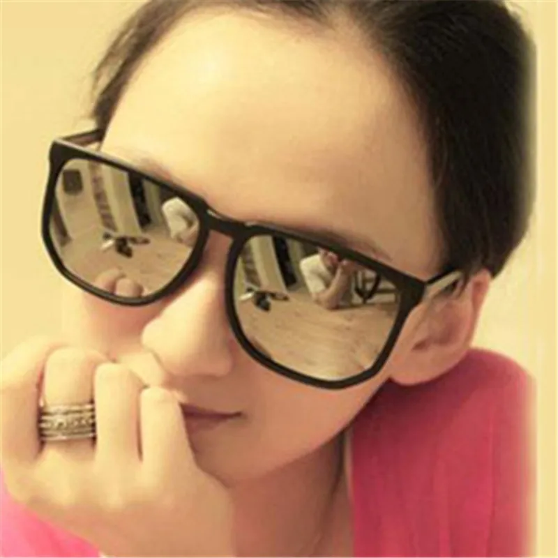 ASOUZ 2018 new stylish round ladies sunglasses retro cat eyes classic men's brand UV400 glasses big frame driving sunglasses (7)