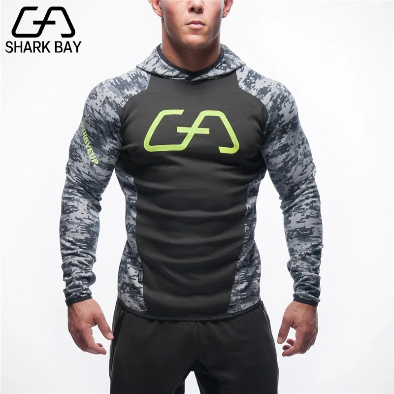 

Mens Gyms Aesthetics Hoodies Casual Zipper Sweatshirt Slim fit Hooded Jacket Muscle Hoodie Men Brand Clothing Male Hoody