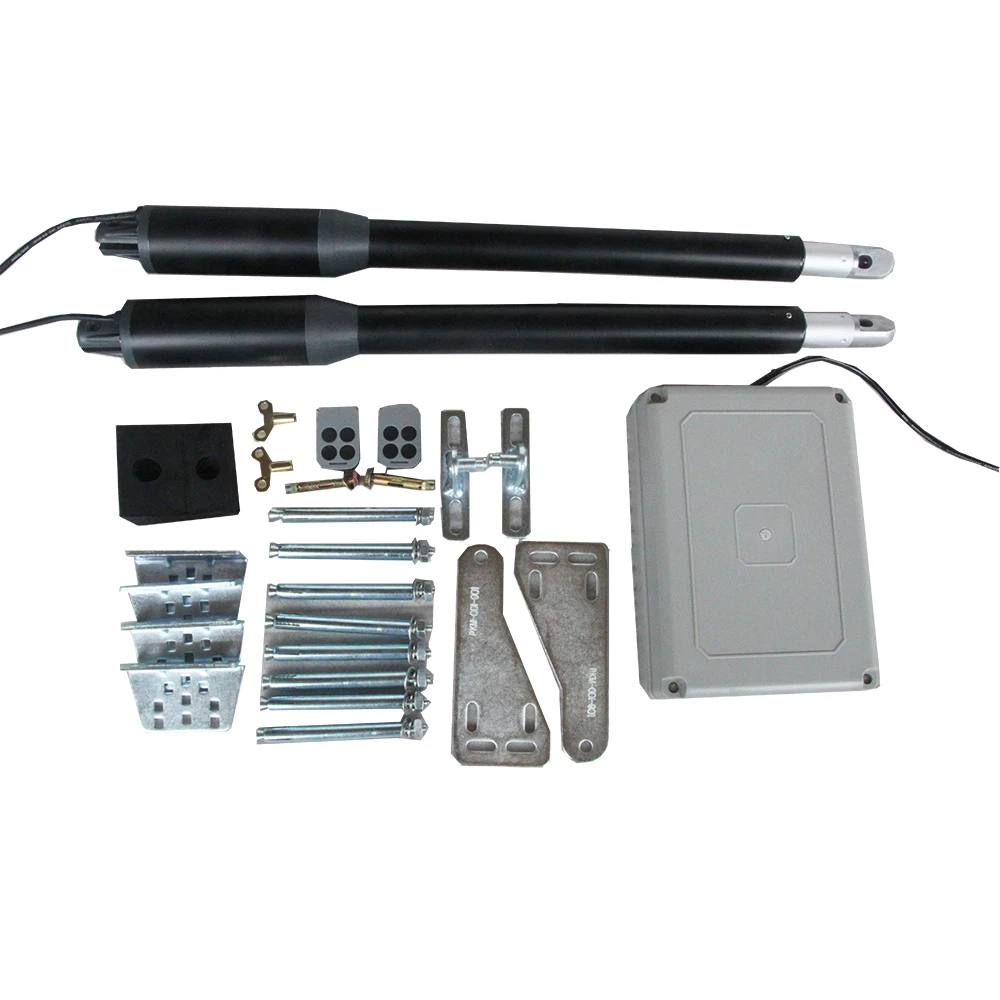 US $128.78 Double Actuator Travel Swing Gate Opener DC24V Dual Kit Gate Opener Piston Gate Opener
