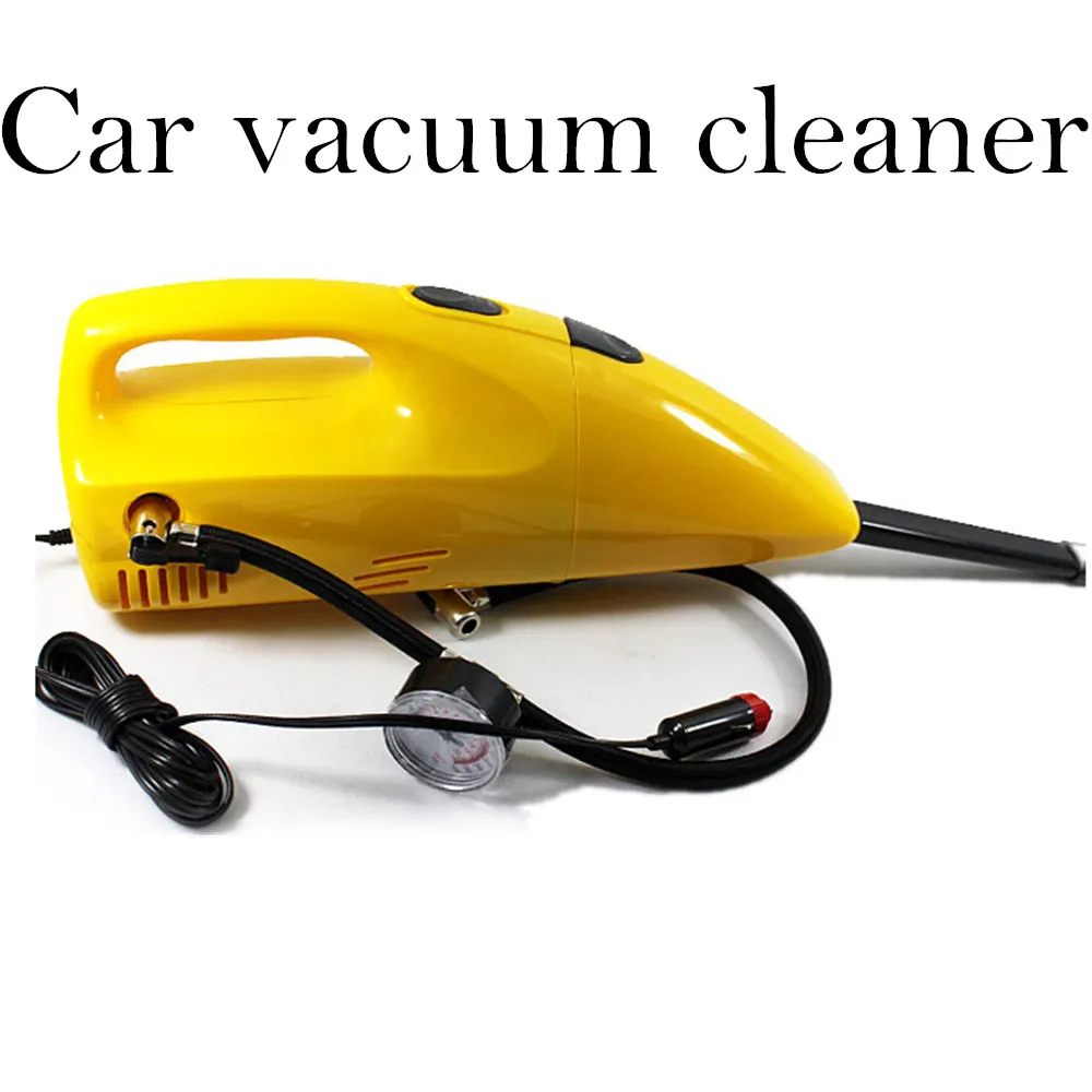 

easy use Car vacuum cleaner 90w 2 IN 1 Inflator Air Compressor Portable Handheld Mini With Air Pump