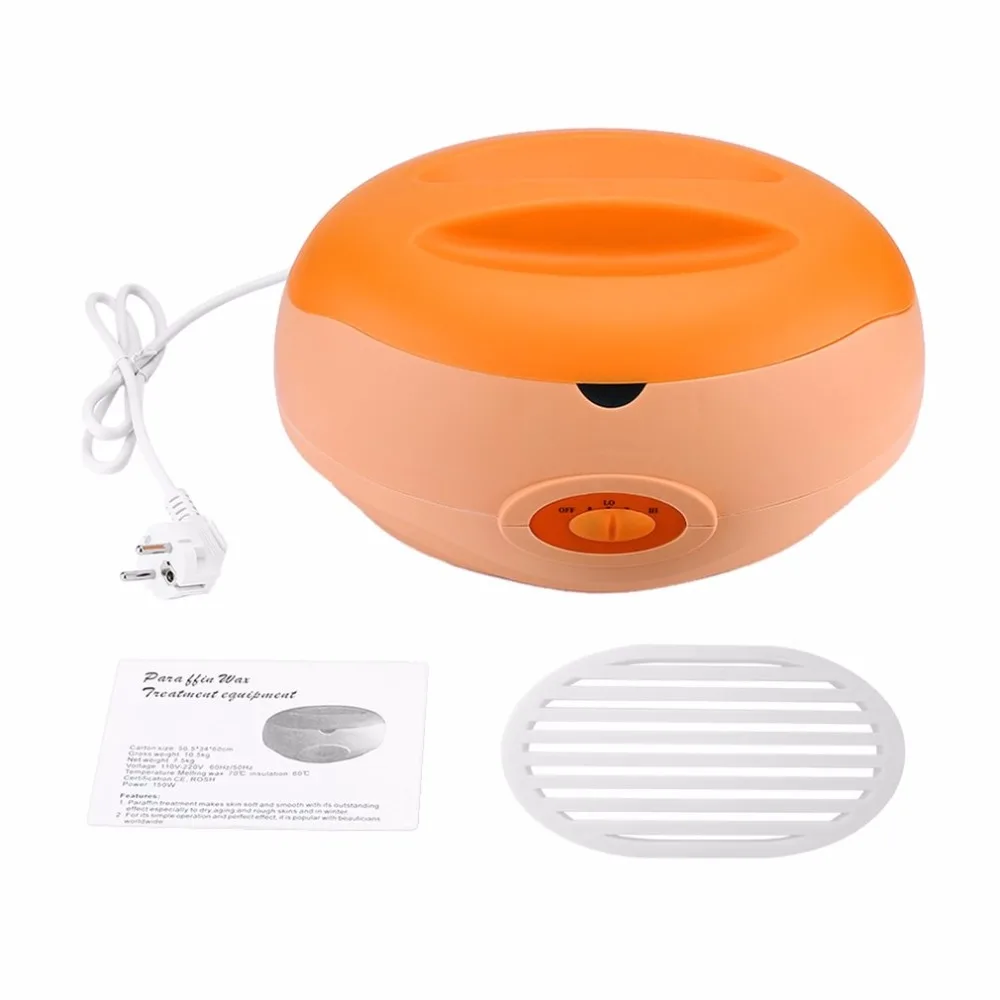 

Paraffin Therapy Bath Wax Pot Warmer Beauty Salon Spa Wax Heater Equipment Keritherapy System Hair Removal Product Orange
