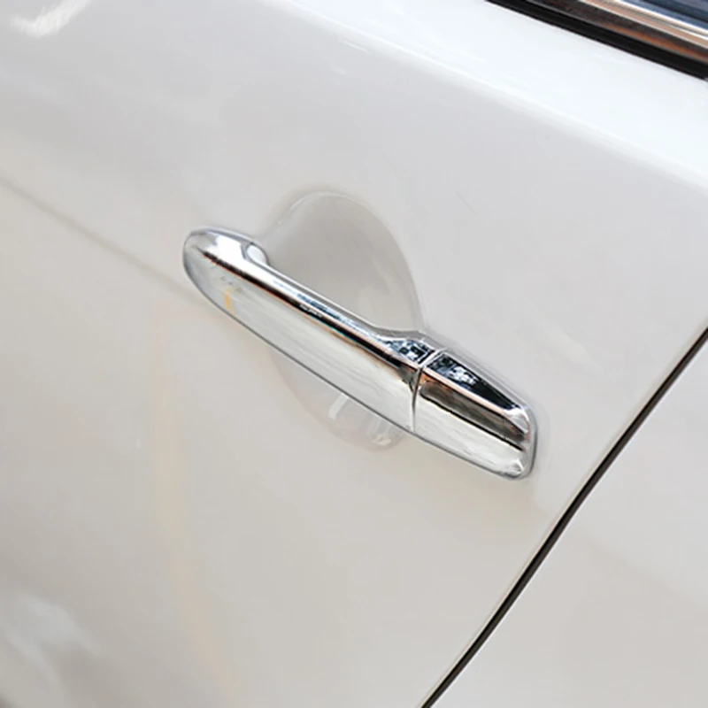 Для Mitsubishi Outlander, Lancer 2008 2009 2010 2011 2012 2013 Новинка ABS Хромированная накладка на ручку двери автомобиля