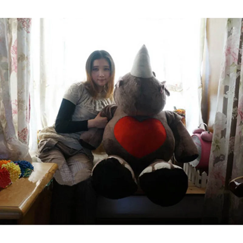 giant rhino stuffed animal