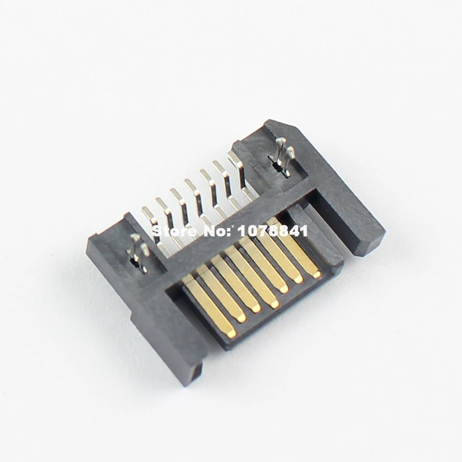 5 шт. в партии Sata 7 Pin SMT SMD Штекерный адаптер для жесткого диска HDD|connector male|connector