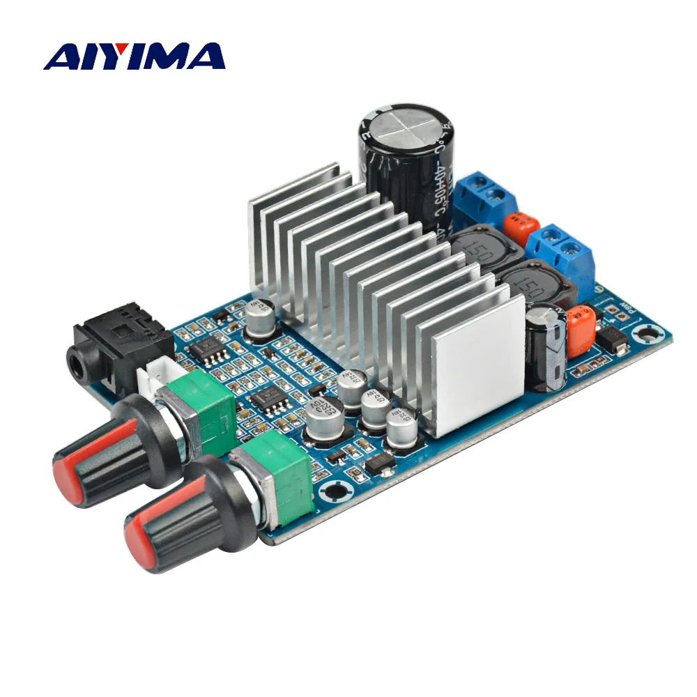 AIYIMA TPA3116 Subwoofer Amplifier Board TPA3116D2 Audio Amplifiers 100W Bass Output DC12-24V AIYIMA TPA3116 Subwoofer Amplifier Board TPA3116D2 Audio Amplifiers 100W Bass Output DC12-24V