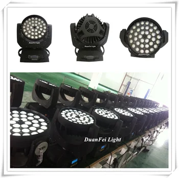 

10 lot led lyre wash moving head with zoom 36x10w 4in1 led moving head wash light rgbw wash moving head led