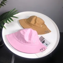 Новая весенняя и летняя Женская Корейская версия уличная Рыбацкая шляпа крышки для раковины мужские и женские Солнцезащитная Панама шапочки