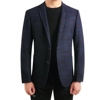 

Classic Men Suit Jacket Asian Size 5XL Business Banquet Men Dress Jackets High Quality Men Casual Blazer