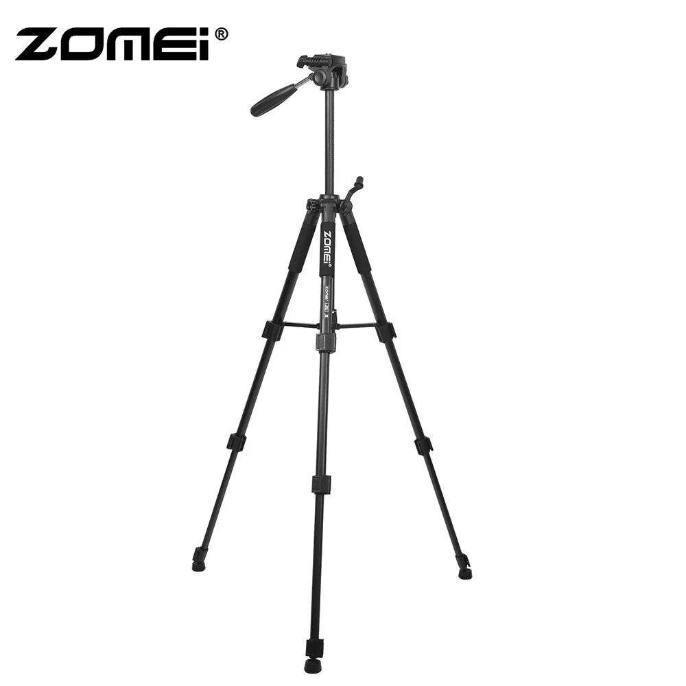Zomei черный Z666 легкий штатив портативный дорожный штатив для камеры с панорамной головкой и сумкой для переноски для SLR DSLR цифровой камеры телефона